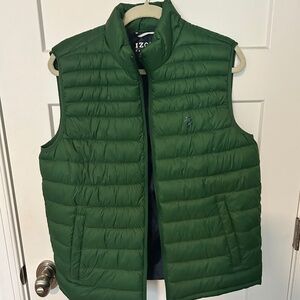 Men’s IZOD Puffer Vest, Green